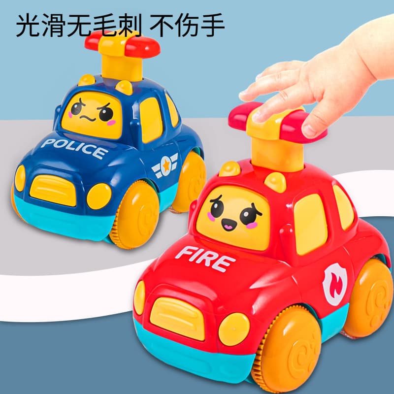 Push back car car children cartoon ambulance boy fire truck stall toy car wholesale