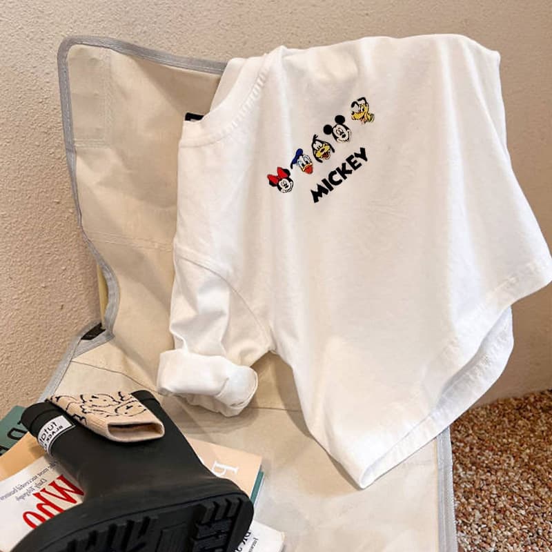 Boys' Clothing Boys' Autumn Clothing Kidsren's T-Shirt Pure Cotton New White Loose Baby Spring & Fall Long-Sleeved Bottoming Shirt Top