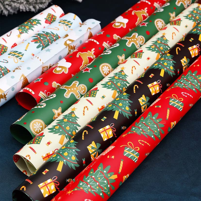Christmas Wrapping Paper, Feather Paper, Gift Wrapping Paper, Christmas Gift Wrapping Paper, High-End Christmas Gift Wrapping