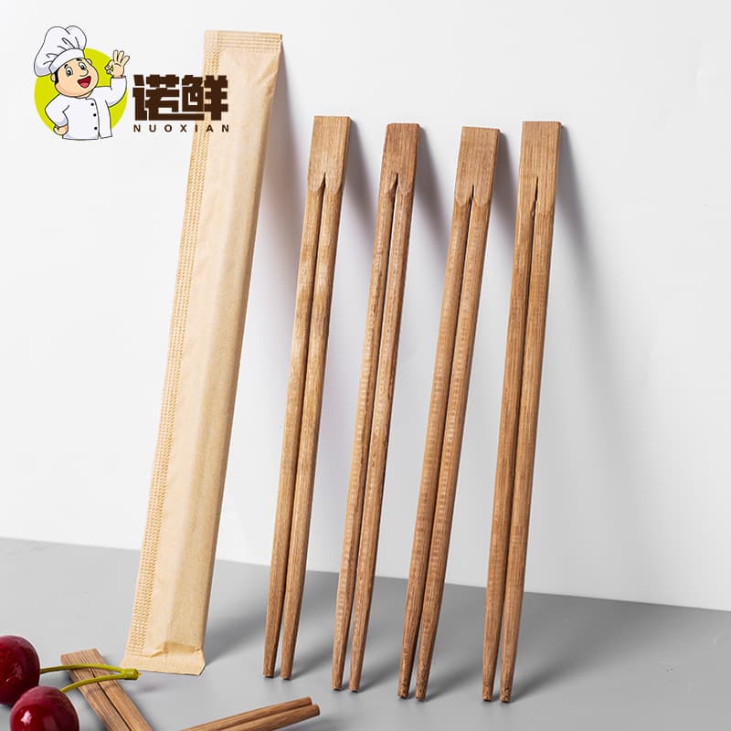 Disposable Chopsticks Hotel Special Carbonized High-end Household Independent Packaging Convenient Bamboo Chopsticks Commercial Tableware Set